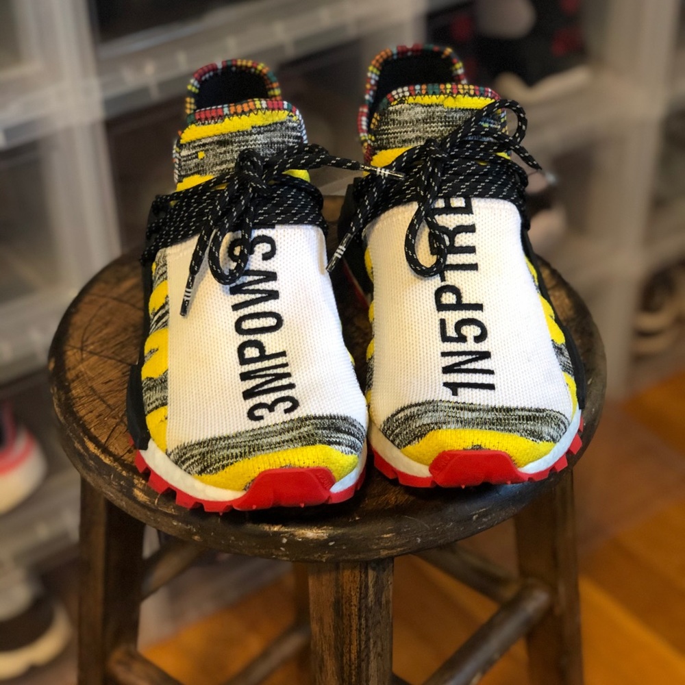 Adidas NMD HU pharrell solar pack Red
